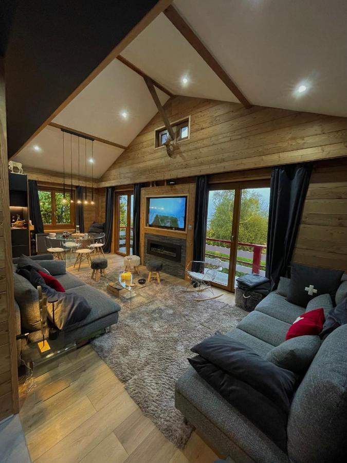 Chalet Mont Blanc Combloux Exteriör bild